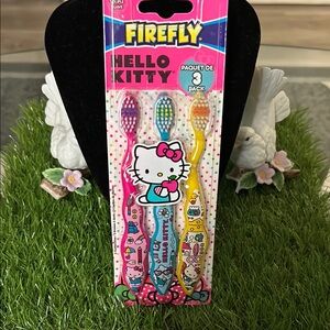 Hello Kitty Firefly Toothbrush Set